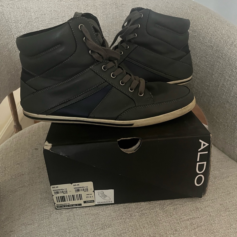 Men’s Aldo Seagraves-12 High Top Sneakers